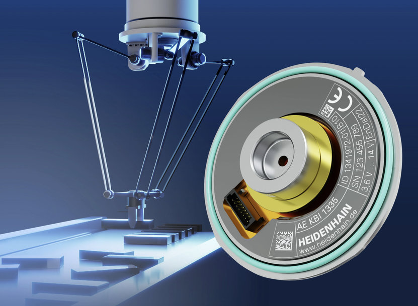 Inductive rotary encoders for robot axes: Intelligent encoders